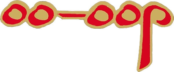 Delta Sigma Theta Oo-Oop Lapel Pin [Red]