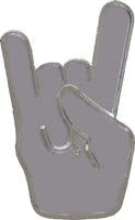 Phi Beta Sigma Hand Sign Lapel Pin [Silver - 1"]