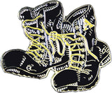Alpha Phi Alpha Boots Lapel Pin [Silver]