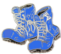 Phi Beta Sigma Boots Lapel Pin [Silver - 1"T]