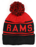 Big Boy Winston-Salem State Rams S246 Beanie With Ball [Black]