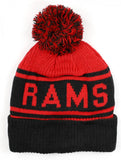 Big Boy Winston-Salem State Rams S246 Beanie With Ball [Black]