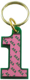 Alpha Kappa Alpha Color Mirror Line #1 Keychain [Green]