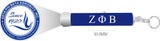 Zeta Phi Beta Projection Torch Light Key Ring [Blue]