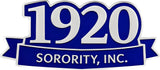 Zeta Phi Beta 1920 Sorority Inc. Lapel Pin [Silver]