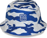 Big Boy Eastern Star Camo Divine S141 Ladies Bucket Hat [Royal Blue]