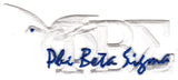 Phi Beta Sigma New Image Dove Iron-On Patch [White]