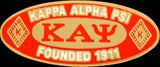 Kappa Alpha Psi Founded 1911 Oval Lapel Pin [Gold]
