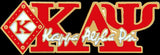 Kappa Alpha Psi K-Diamond New Image Lapel Pin [Red]