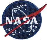 NASA Official Logo Iron-On Patch [Blue]