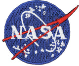 NASA Official Logo Iron-On Patch [Blue]