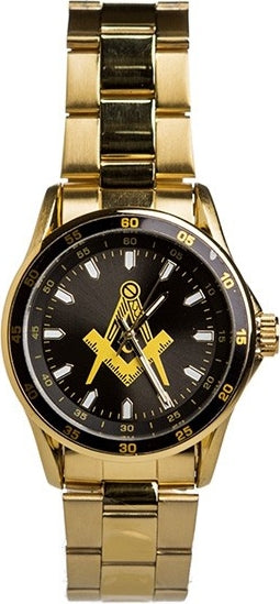 Mason Quartz Mens Watch [Gold]