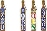 Iota Phi Theta Acrylic Letter Wood Paddle [Brown]