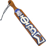 Phi Beta Sigma Mirror Letter Wood Paddle [Brown]