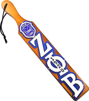 Zeta Phi Beta Mirror Letter Wood Paddle [Brown]