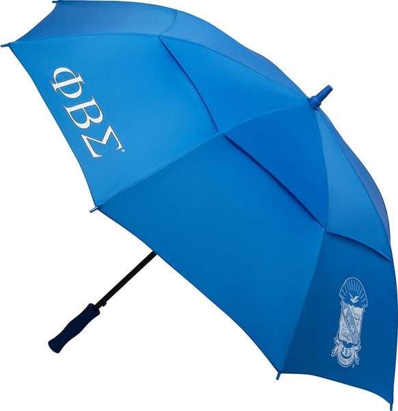 Phi Beta Sigma Large Classic Umbrella [Blue]