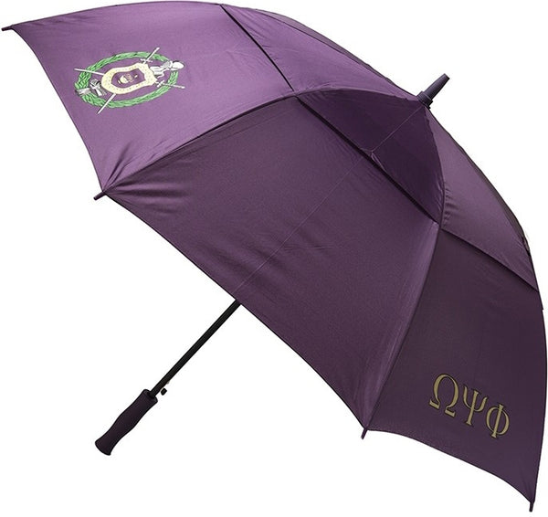 Omega Psi Phi Large Classic Umbrella [Purple]