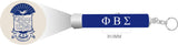 Phi Beta Sigma Projection Torch Light Keychain [Blue]