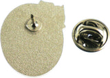 Zeta Phi Beta Rose Flower Lapel Pin [Silver]