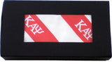 Kappa Alpha Psi Striped Mens Bow Tie & Handkerchief Set [Red/White]