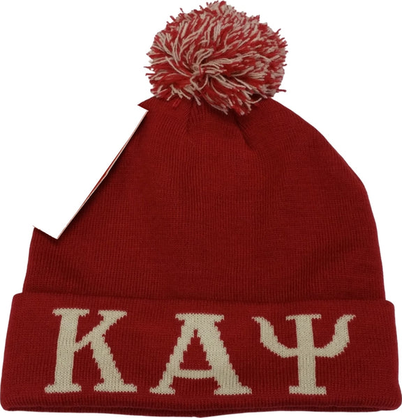 Buffalo Dallas Kappa Alpha Psi Solid Color Skull Cap [Crimson Red]