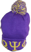 Buffalo Dallas Omega Psi Phi Solid Color Skull Cap [Purple]