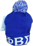 Buffalo Dallas Phi Beta Sigma Solid Color Skull Cap [Blue]