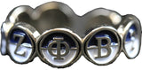 Zeta Phi Beta Metal Friendship Ring [Silver]