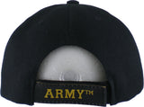 U.S. Army Engineer Sandwich Bill Mens Cap [Black]