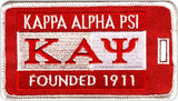 Kappa Alpha Psi Founded 1911 Luggage Tag [Red]
