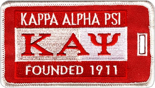 Kappa Alpha Psi Founded 1911 Luggage Tag [Red]