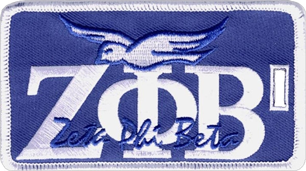 Zeta Phi Beta New Image Luggage Tag [Blue]