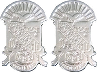 Phi Beta Sigma Shield Sandblasted Cuff Links [Silver]