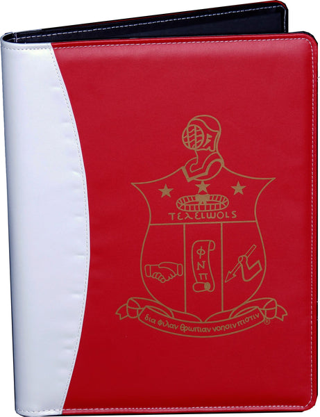 Kappa Alpha Psi Shield Padfolio [Red]