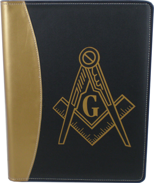 Mason Symbol Padfolio [Black]