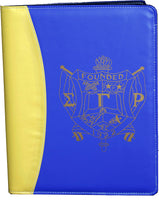 Sigma Gamma Rho Crest Padfolio [Blue]