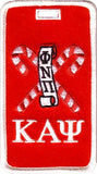 Kappa Alpha Psi Kappa Kane Luggage Tag [Red]