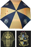 Alpha Phi Alpha Wind Resistant Auto Open Jumbo Umbrella [Black/Gold]