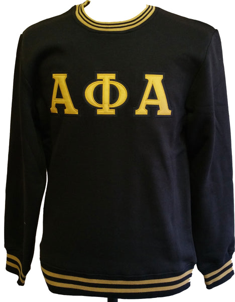 Buffalo Dallas Alpha Phi Alpha Crewneck Sweatshirt [Black]