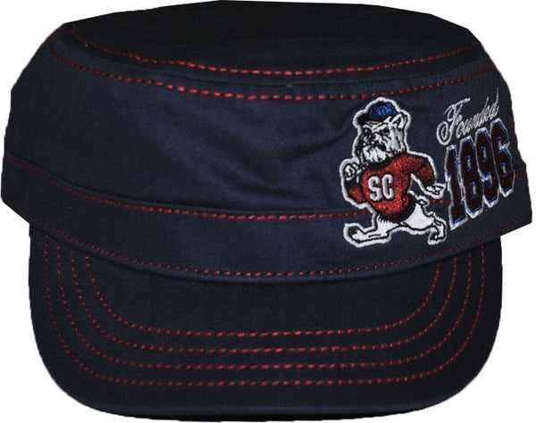 Big Boy South Carolina State Bulldogs S143 Captains Cadet Cap [Navy Blue]