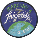 NASA Glenn Mercury 6 / Friendship 7 Iron-On Patch [Blue]