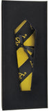 Alpha Phi Alpha Striped Mens Neck Tie [Black/Gold]