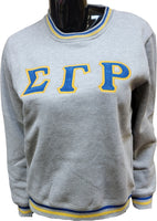 Buffalo Dallas Sigma Gamma Rho Crewneck Sweatshirt [Grey]