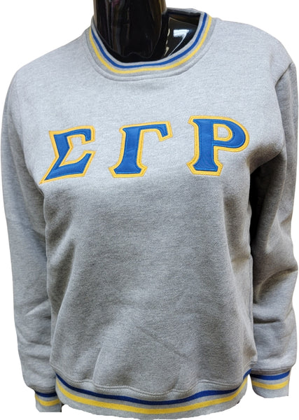 Buffalo Dallas Sigma Gamma Rho Crewneck Sweatshirt [Grey]