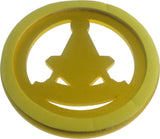 Past Master Mason Cut Out Heavy Weight Car Emblem [Navy Blue]