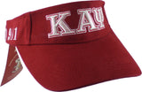 Buffalo Dallas Kappa Alpha Psi Visor [Crimson Red]