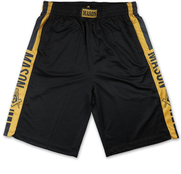 Big Boy Mason Divine Mens Basketball Shorts [Black]