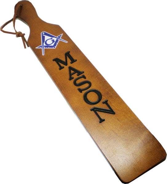 Mason Traditional Wood Paddle [Brown]