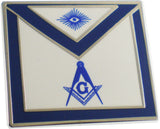 Masonic Blue Lodge Apron Lodge Officer Lapel Pin [Silver]