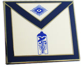 Masonic Junior Warden Apron Lodge Officer Lapel Pin [Silver]